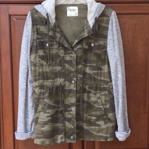 Mudd Camo Lightweight Jacket Sz L - Picture 4 of 6